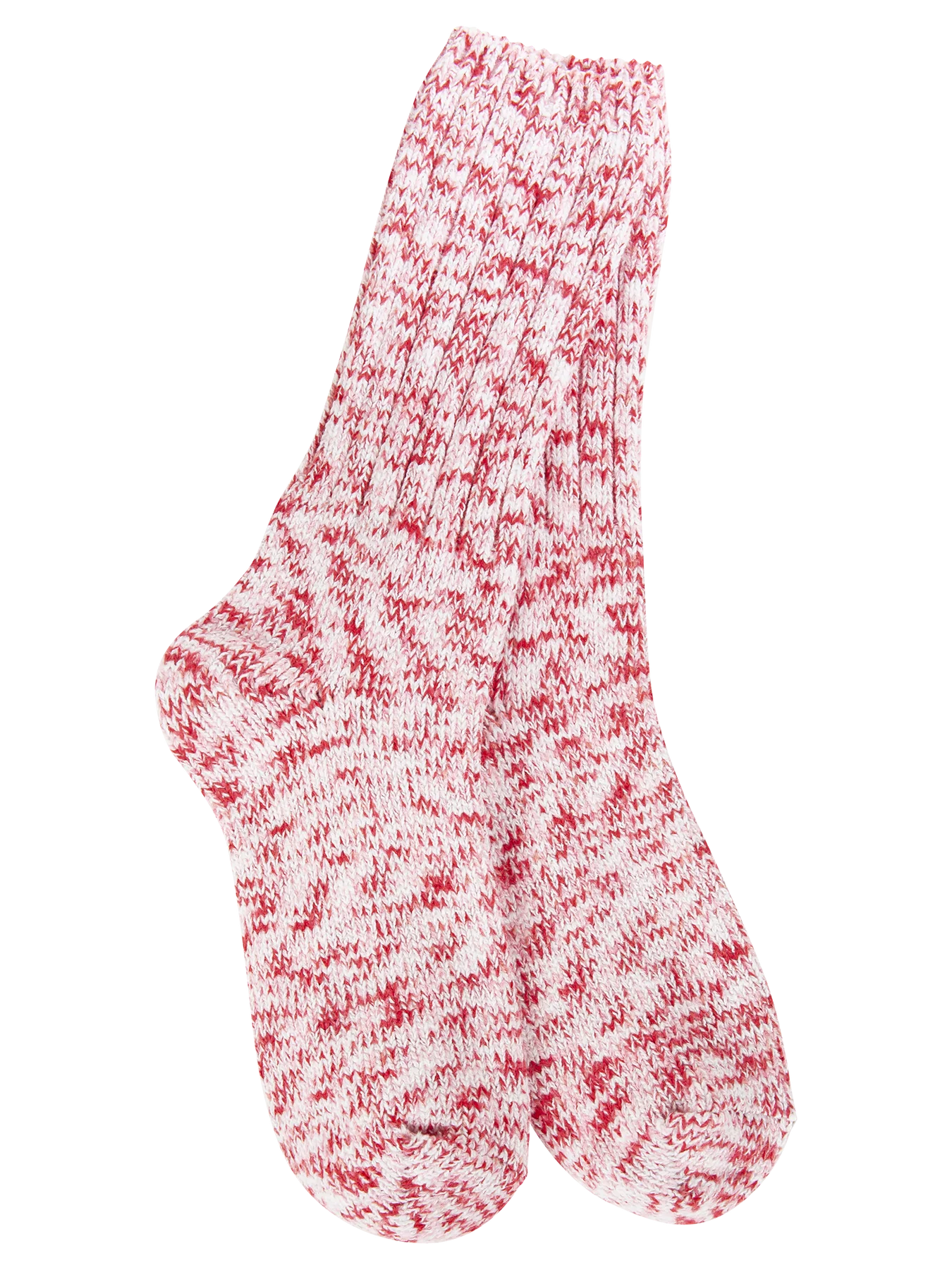 Red Ragg Crew Holiday Socks