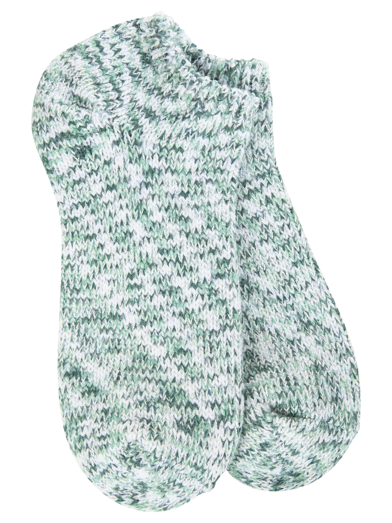 Green Ragg Low Ankle Soft Socks