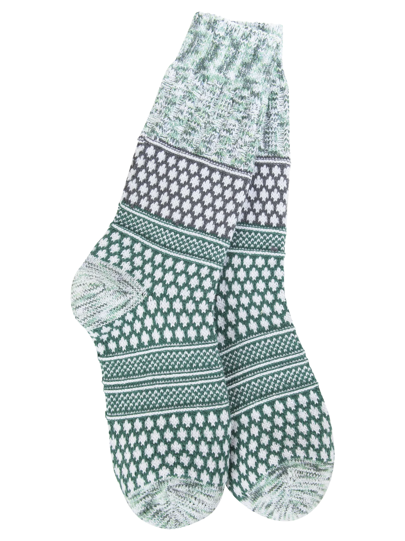 Holiday Gallery Textured Crew Socks (2 Styles)