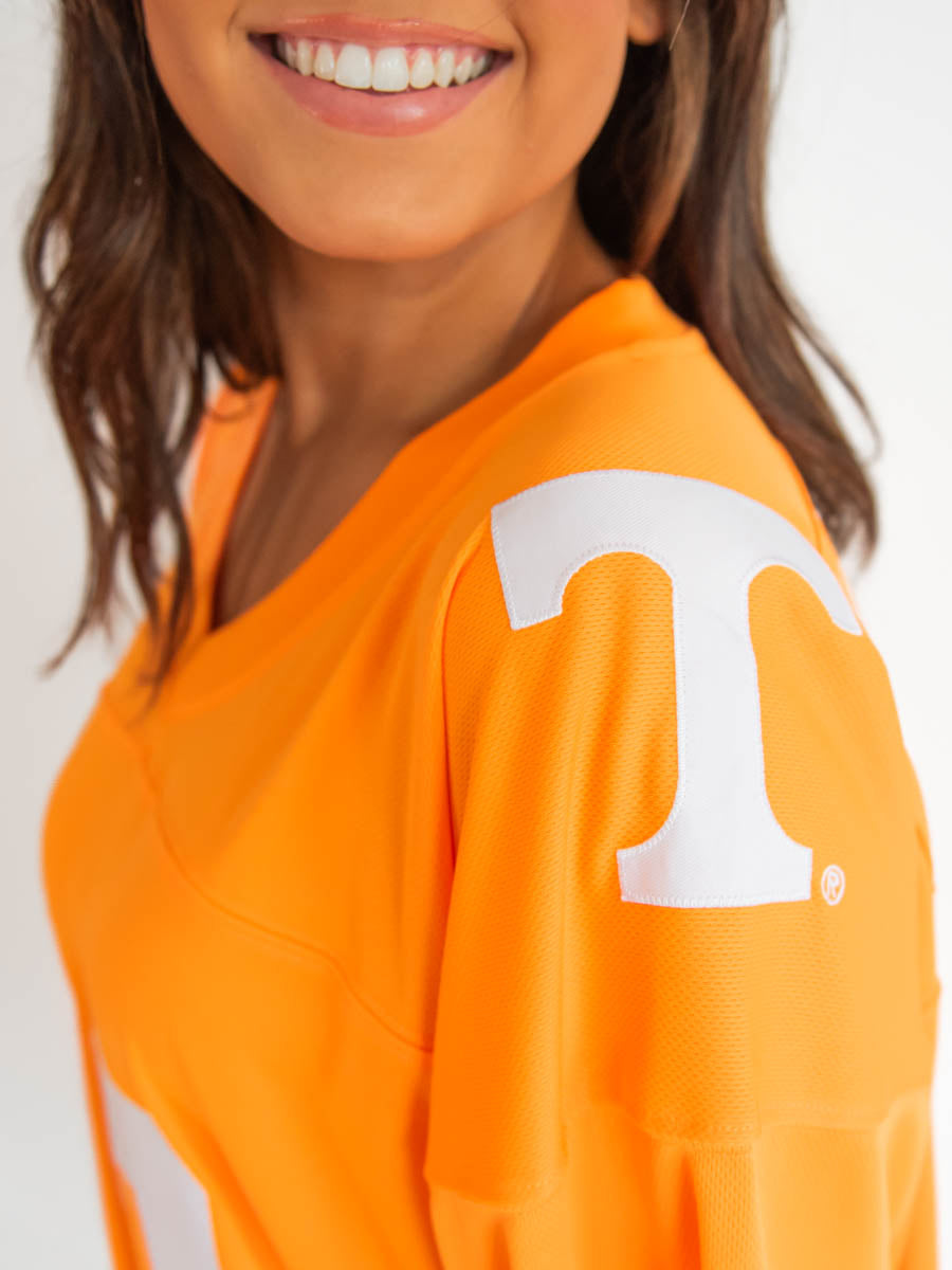 Power T Orange Jersey Top