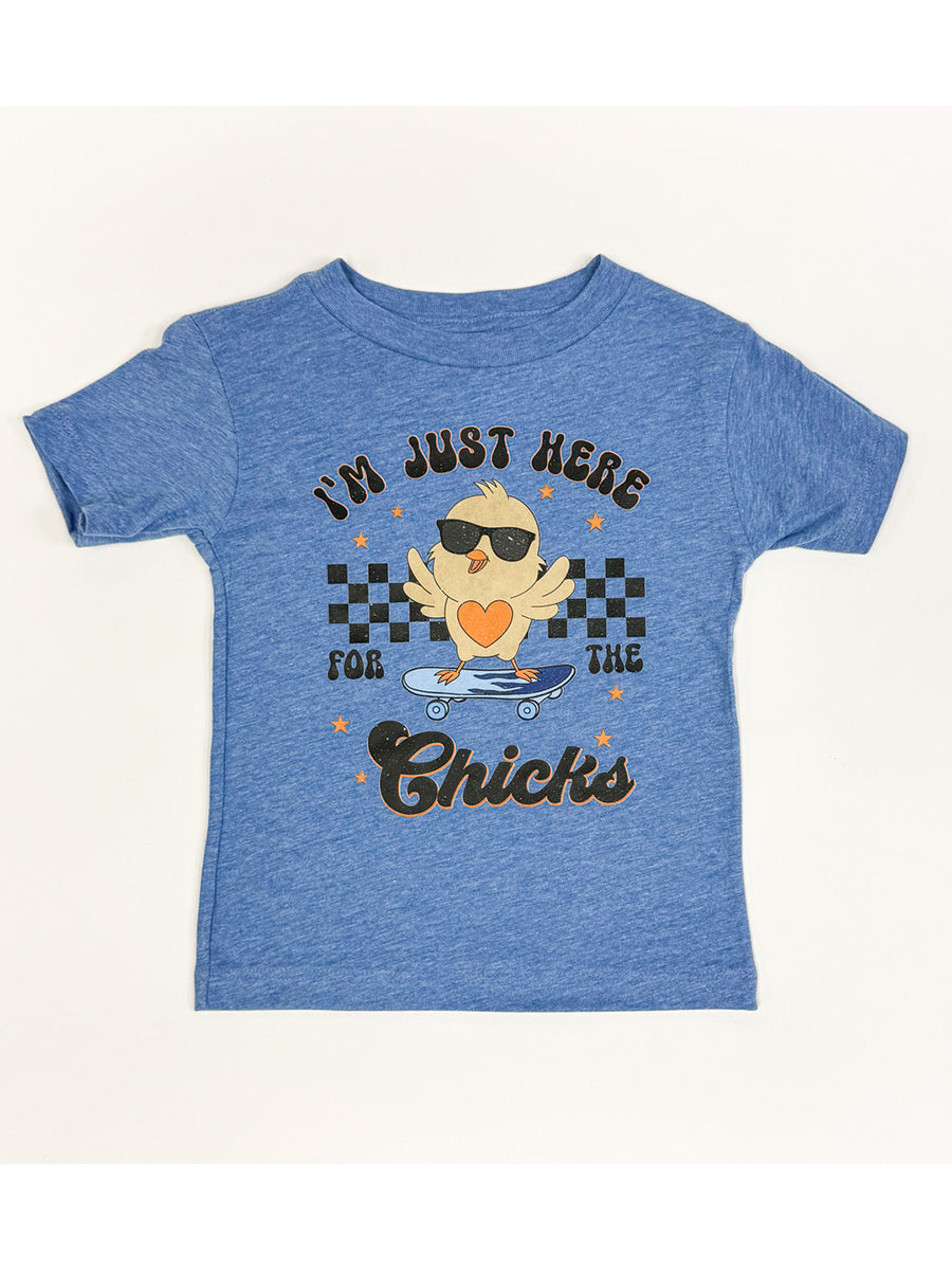 Here for the Chicks Short-Sleeve T-Shirt, Toddler & Youth