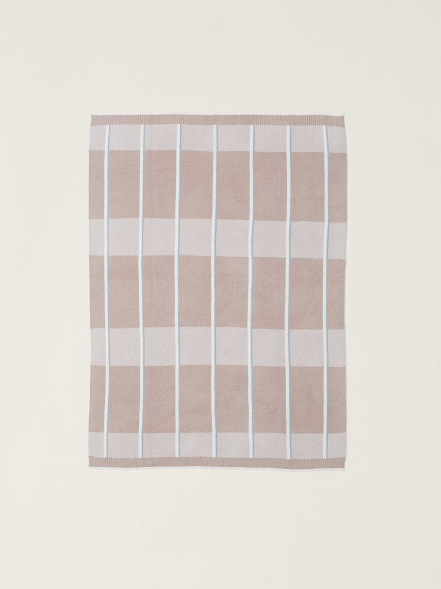 CozyChic® Accent Stripe Throw, Stone Multi