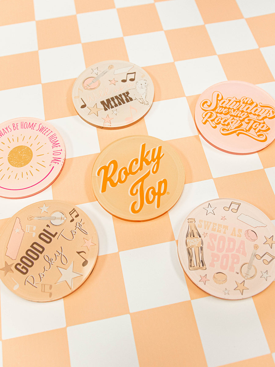 Rocky Top Acrylic Coaster