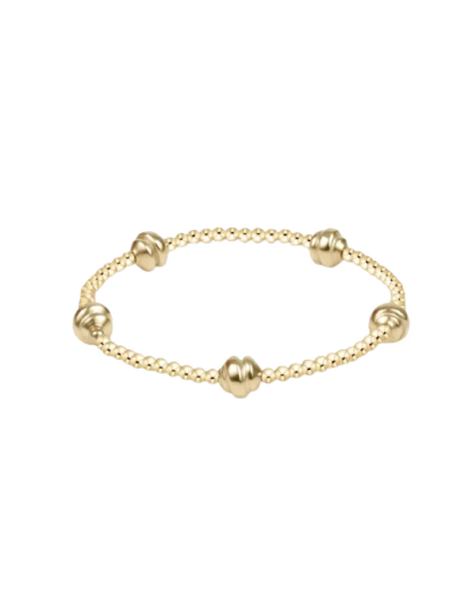 Admire Small Gold 2.5mm Gold Bead Bracelet