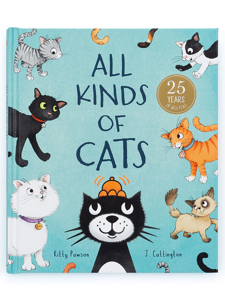 Jellycat All Kinds of Cats Book