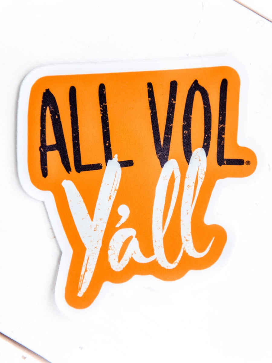 All Vol Y'all Sticker