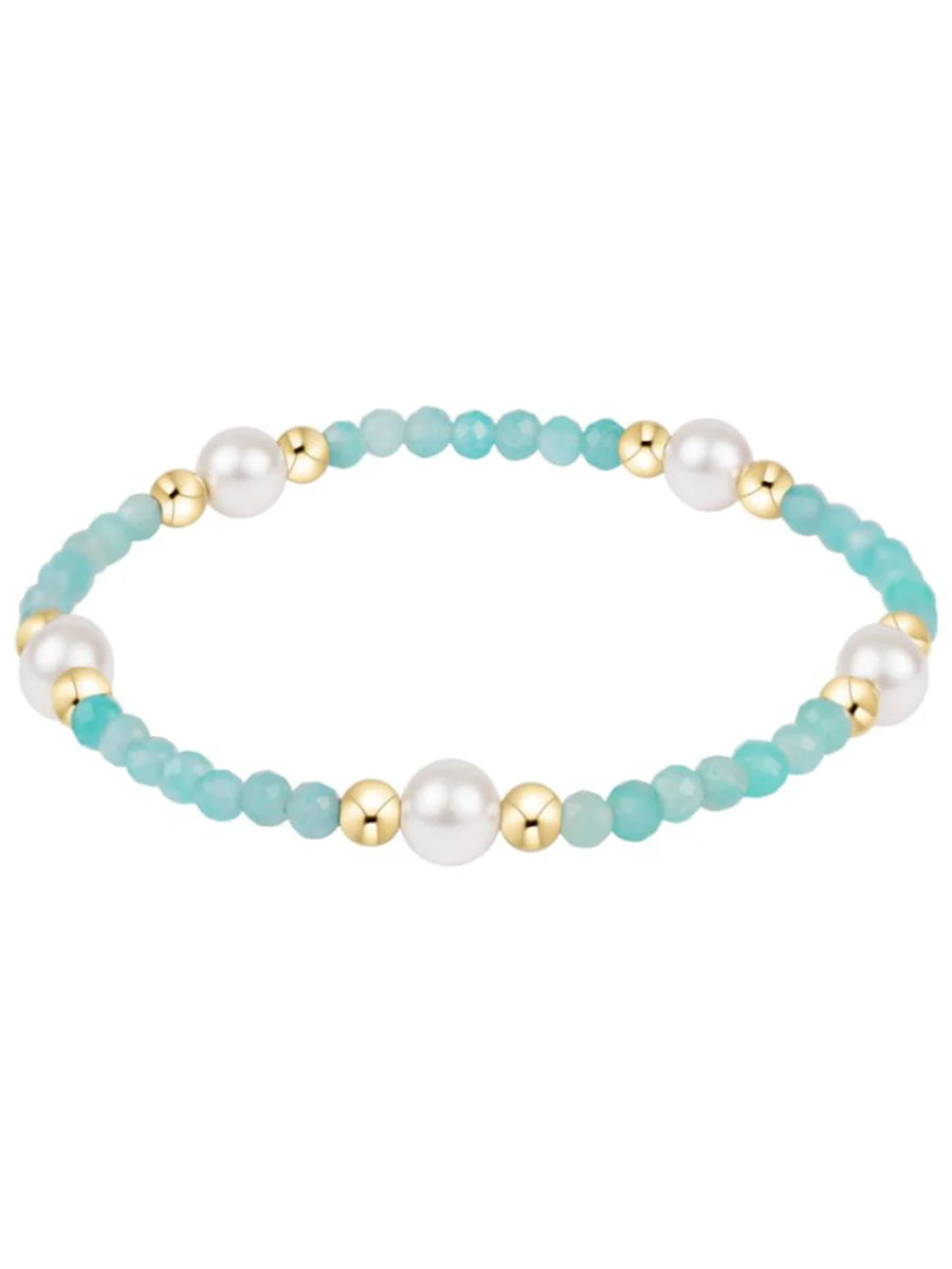 ENewton Purpose Pearl & Amazonite Bracelet