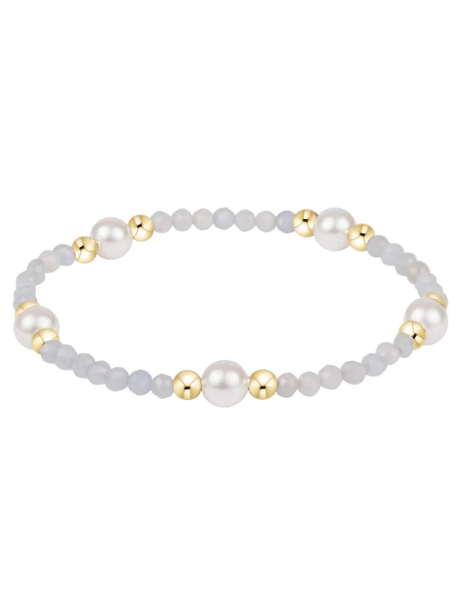 ENewton Purpose Pearl & Aquamarine Bracelet