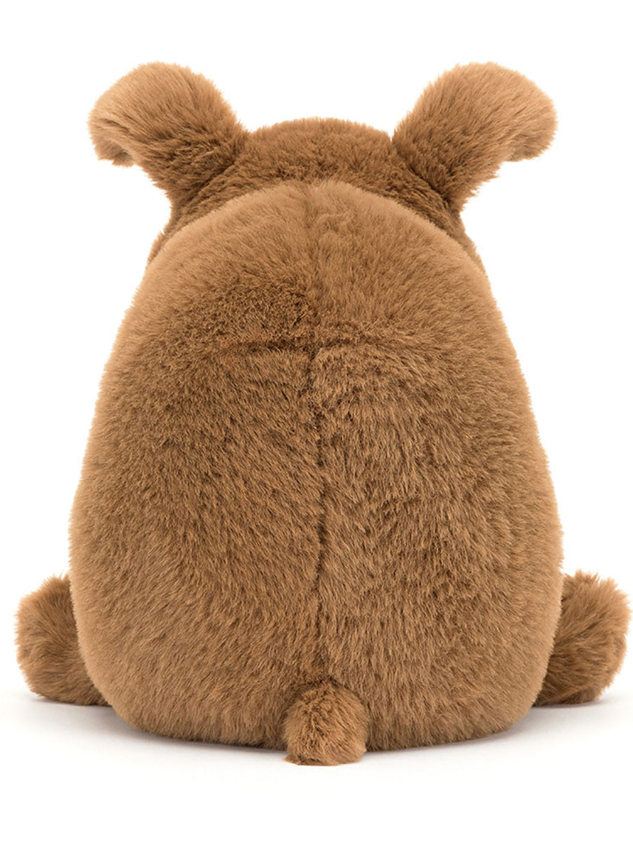 Back of Cuddly Jellycat Derreck Dog