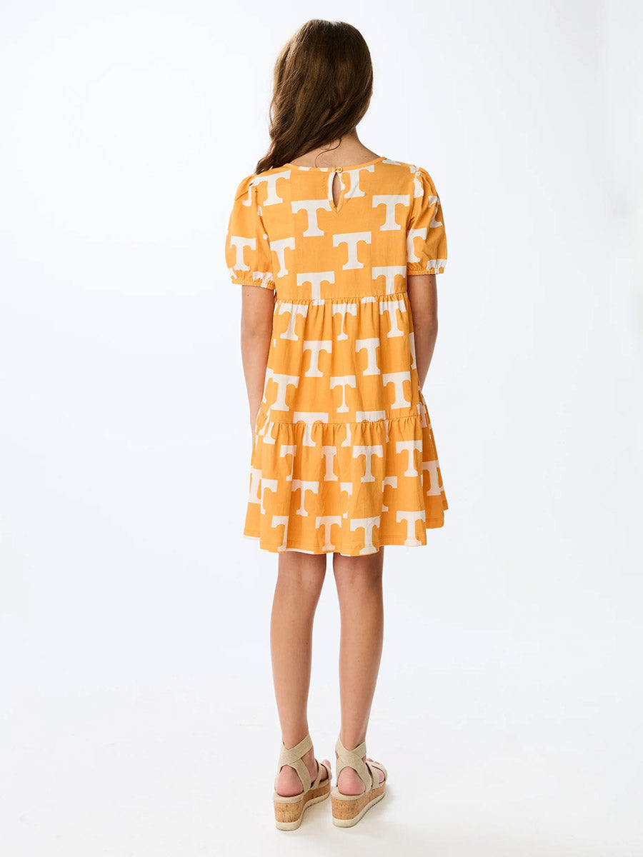 Orange Tennessee Girls Dress