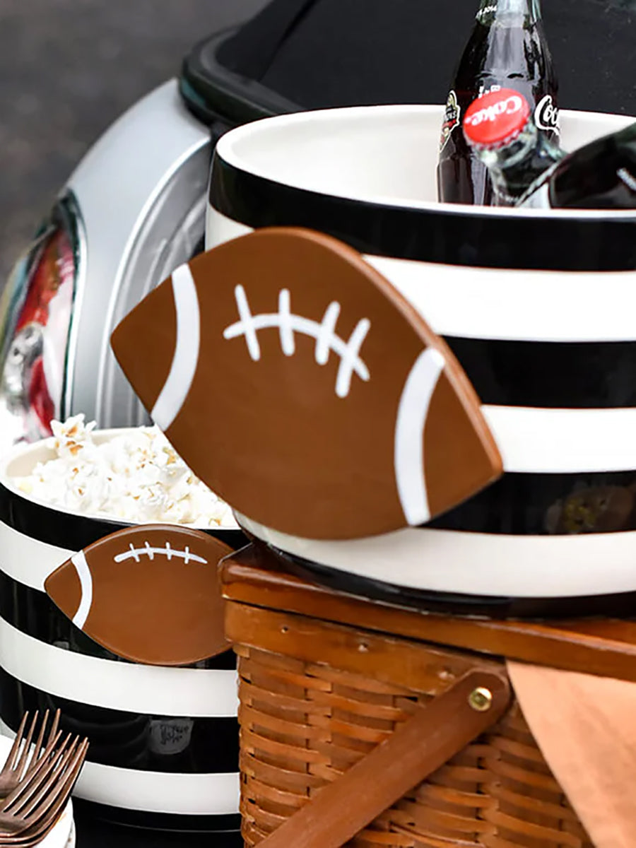 Big Football Ceramic Bowl Attachment