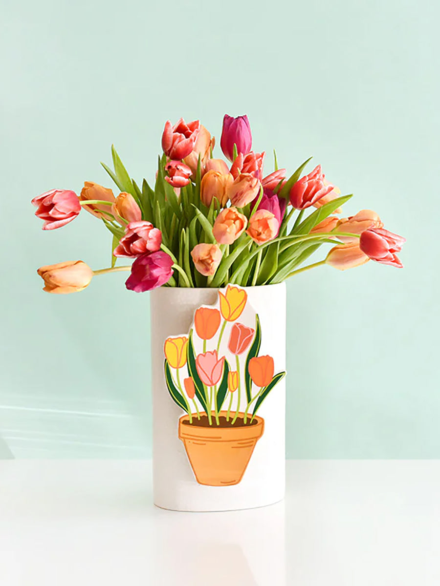 Happy Everything! Pot of Tulips Attachment