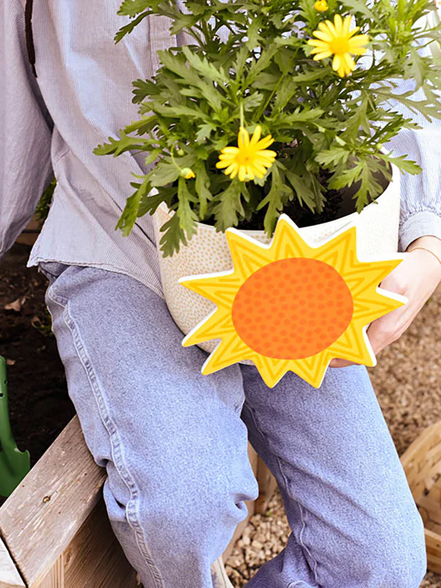 Happy Everything! Sun Attachment on planter