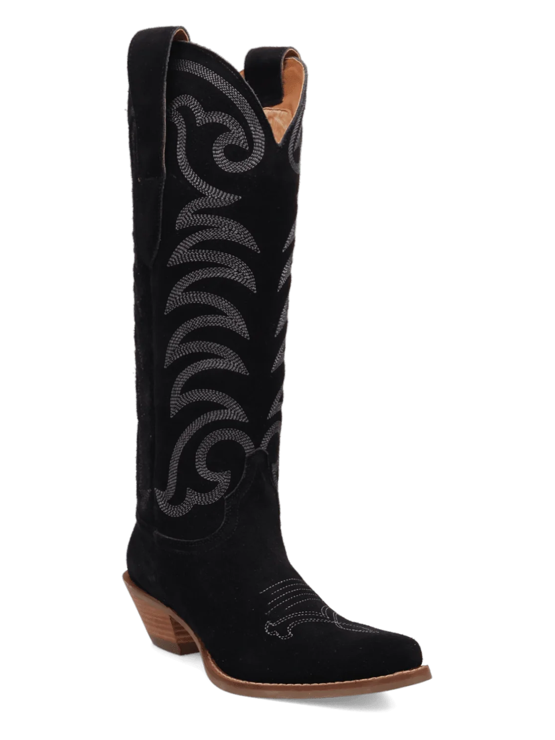 Dingo Movin' On Black Leather Boot