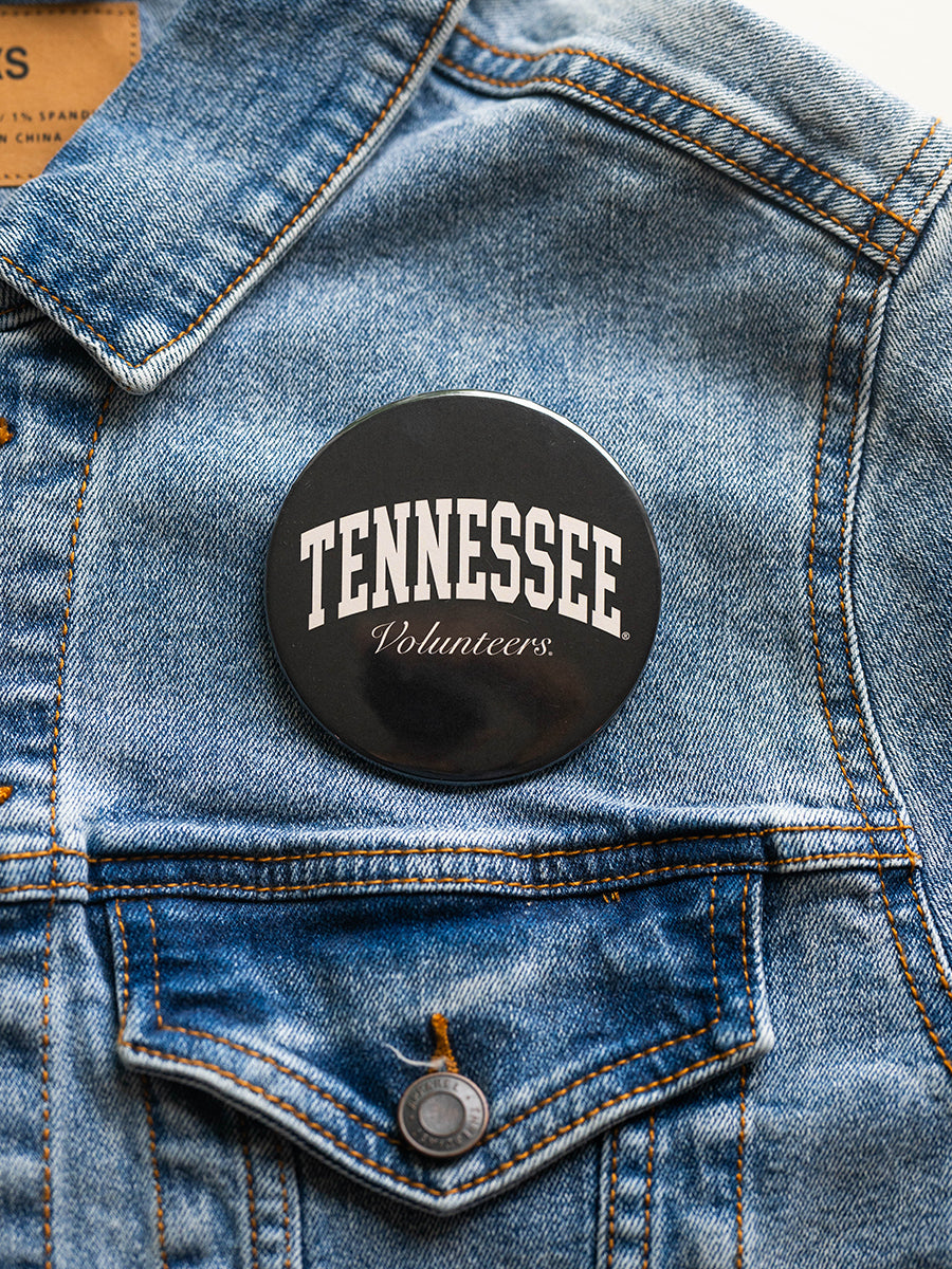 Black Tennessee Volunteers Button