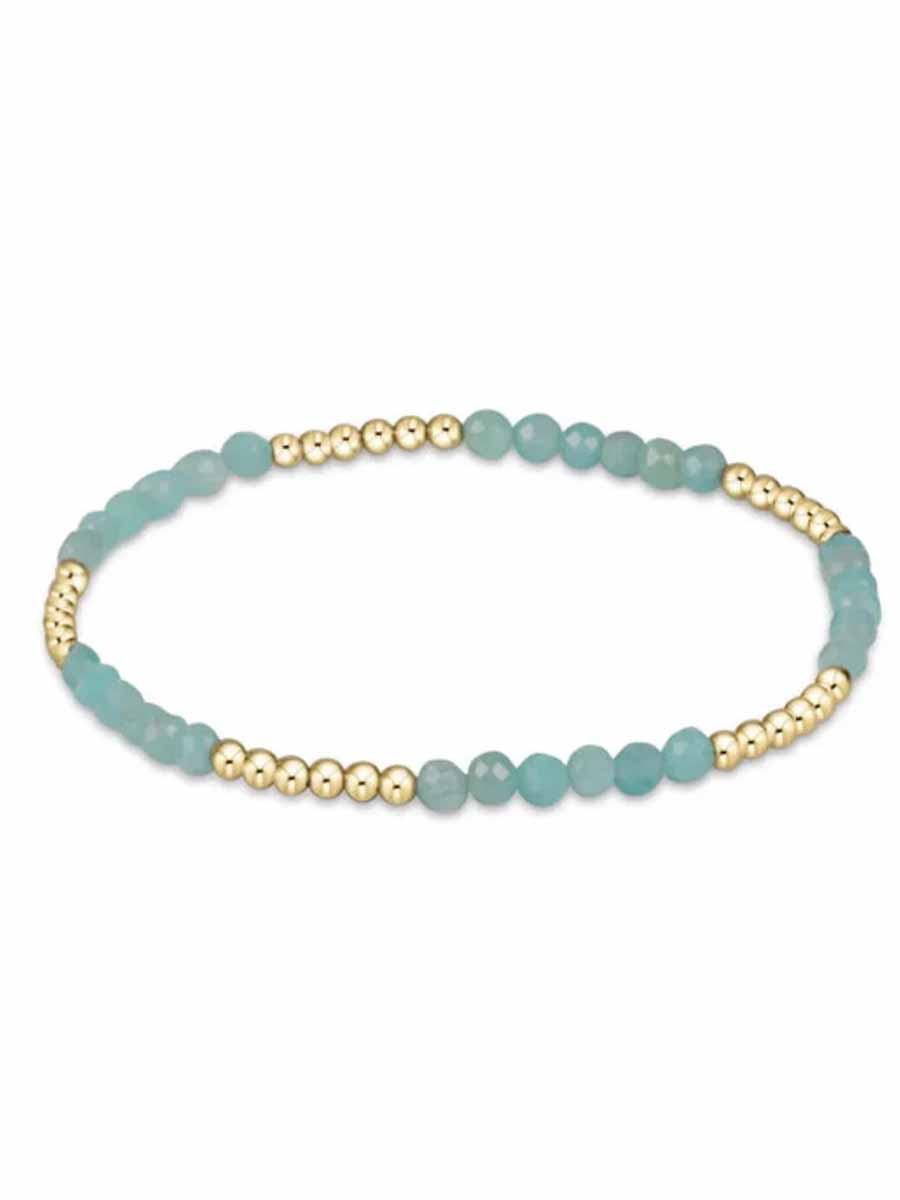 Blissful Pattern 2.5mm Gemstone Bracelet (12 Styles)