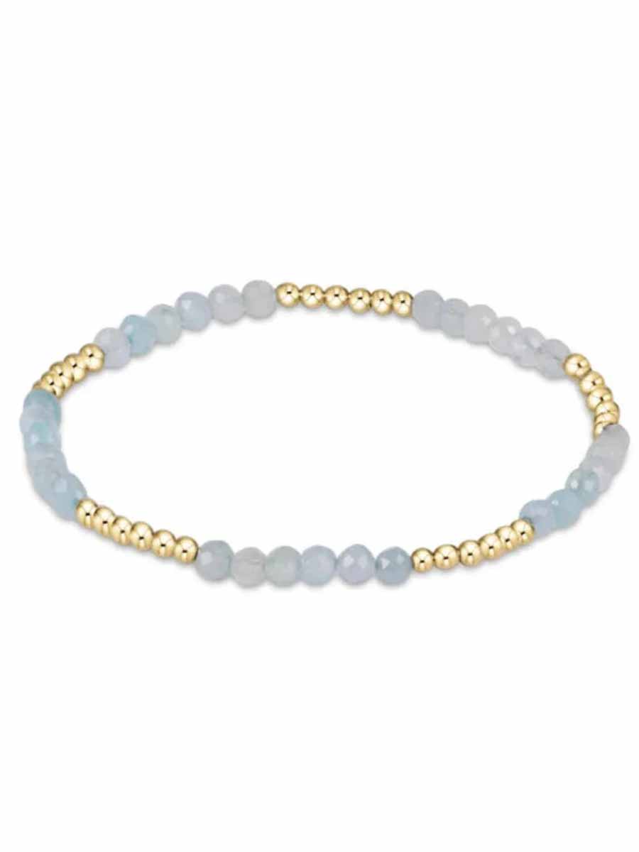 Blissful Pattern 2.5mm Gemstone Bracelet (12 Styles)