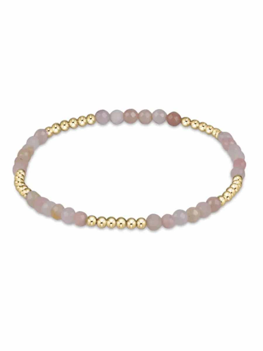 Blissful Pattern 2.5mm Gemstone Bracelet (12 Styles)