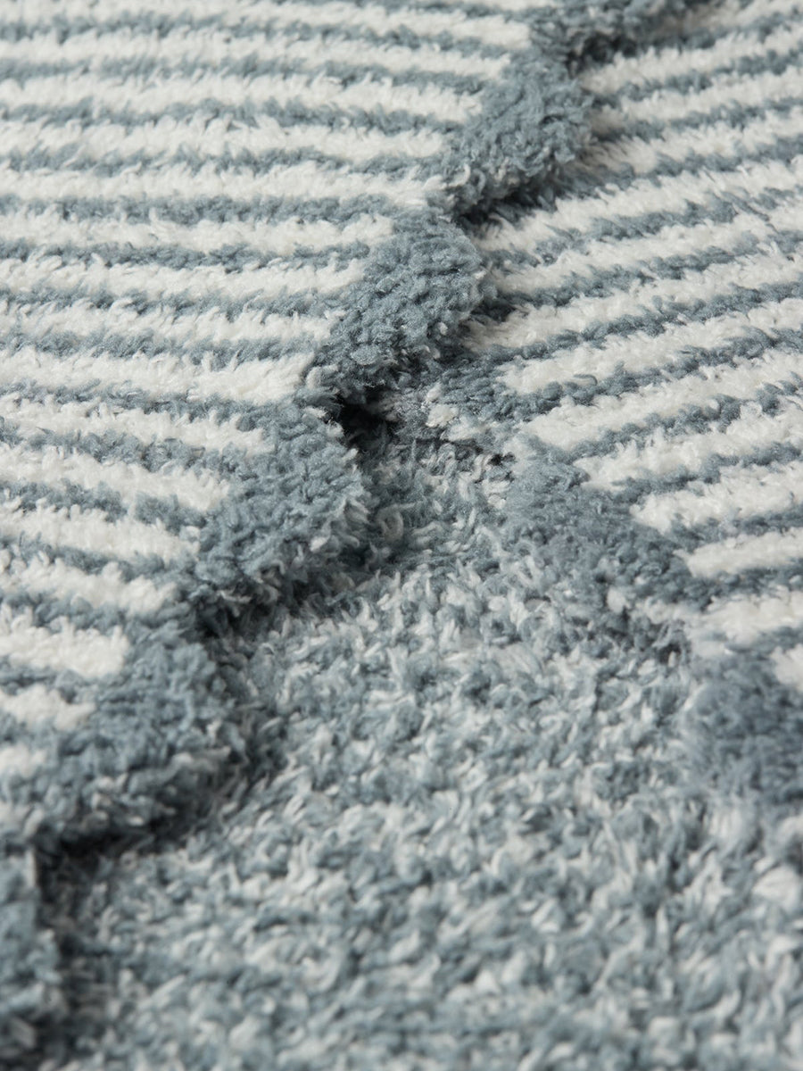 CozyChic® Stripe Scallop Receiving Blanket (2 Colors)