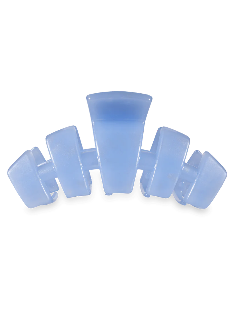 Teleties Classic Blue Lagoon Large Hair Clip