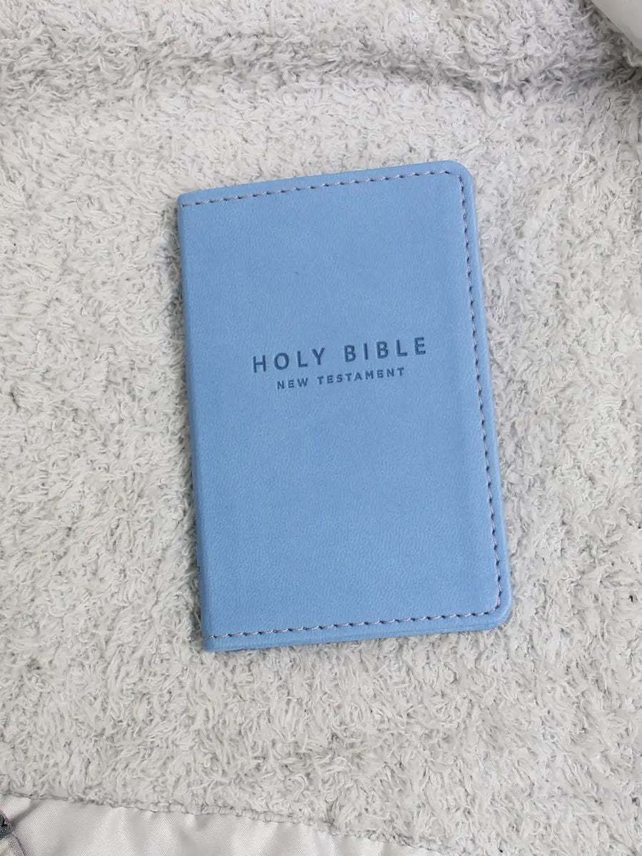 Tiny Testament Bible, Blue