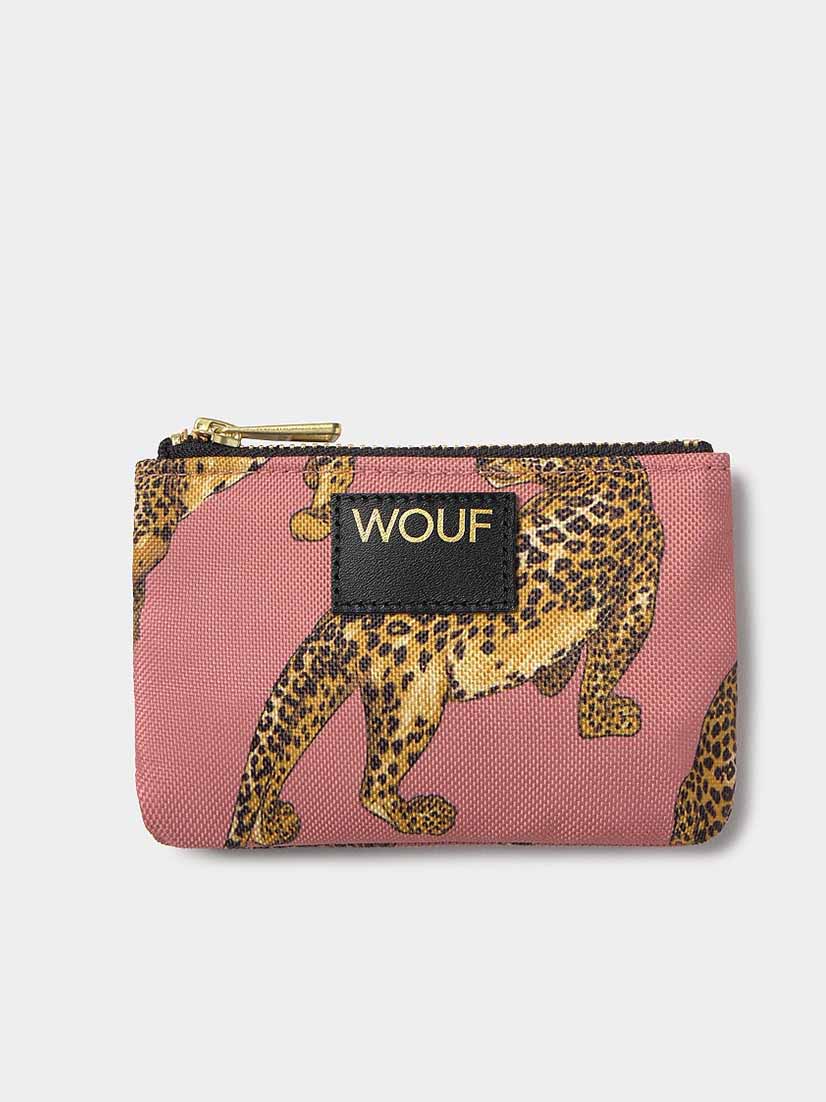 WOUF Leopard Zip Wallet