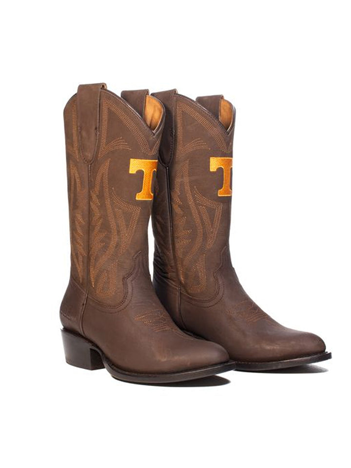 Brown Leather Gameday Western Boot