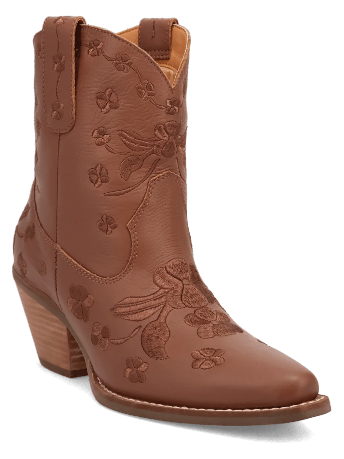 Dingo Sweetheart Brown Leather Bootie
