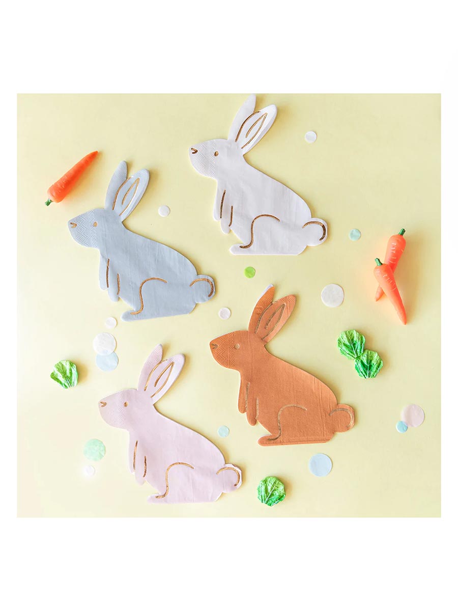 Bunnies in the Garden Napkins