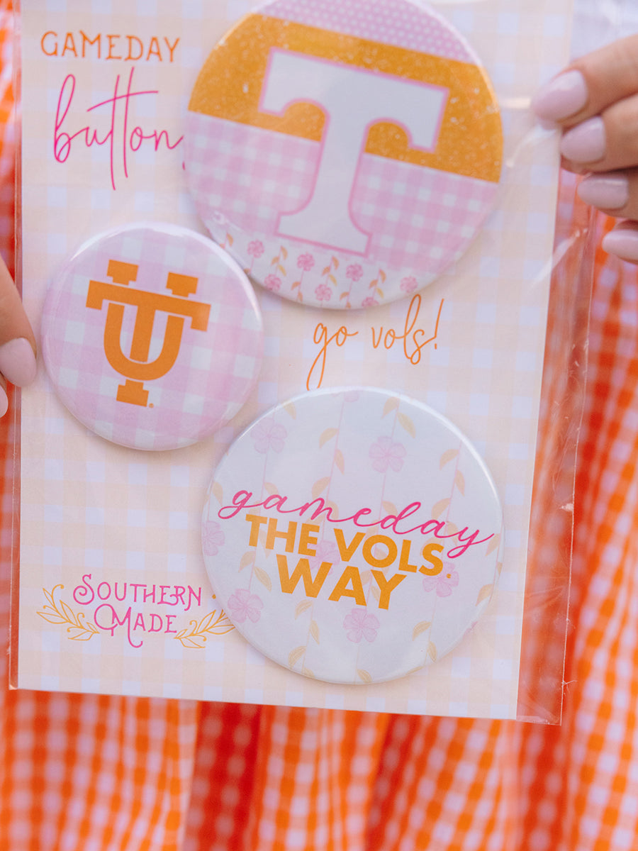 Gameday Button 3-Pack