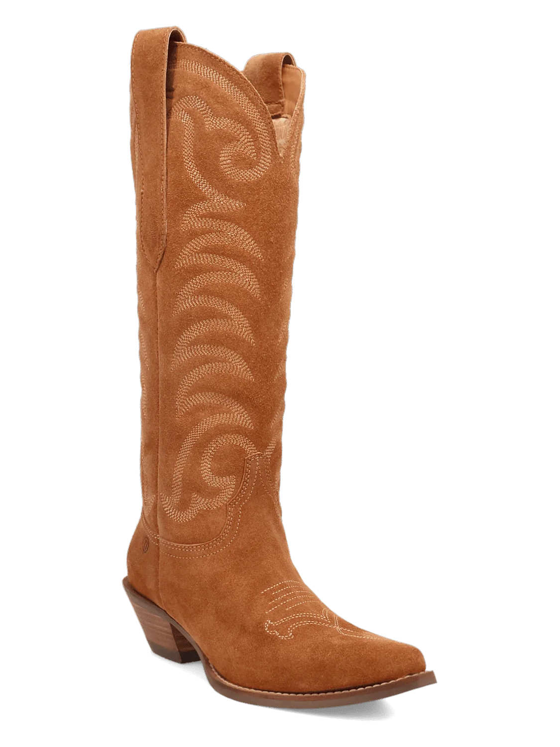 Dingo Camel Suede Leather Boots