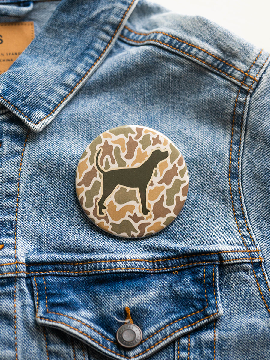 UT Smokey Camo Background Button
