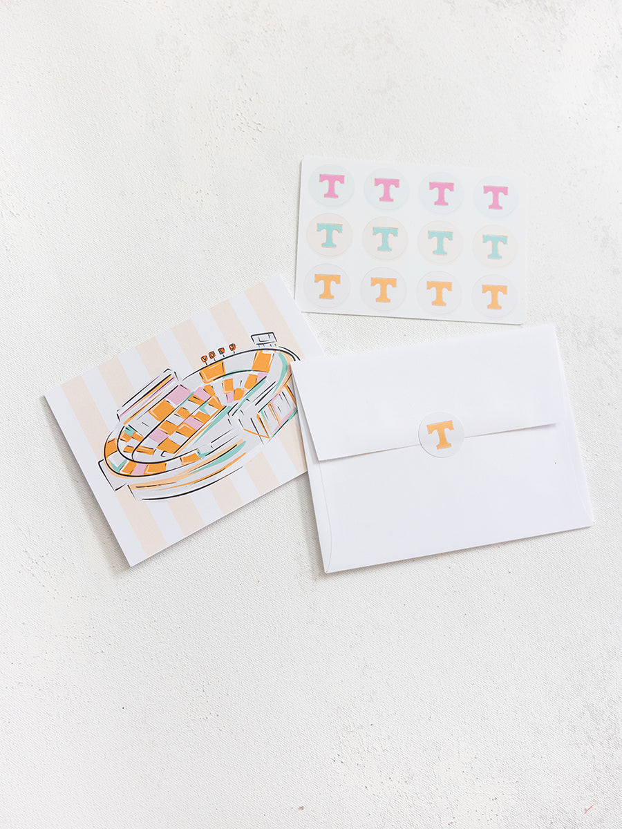 Neyland stadium notecard