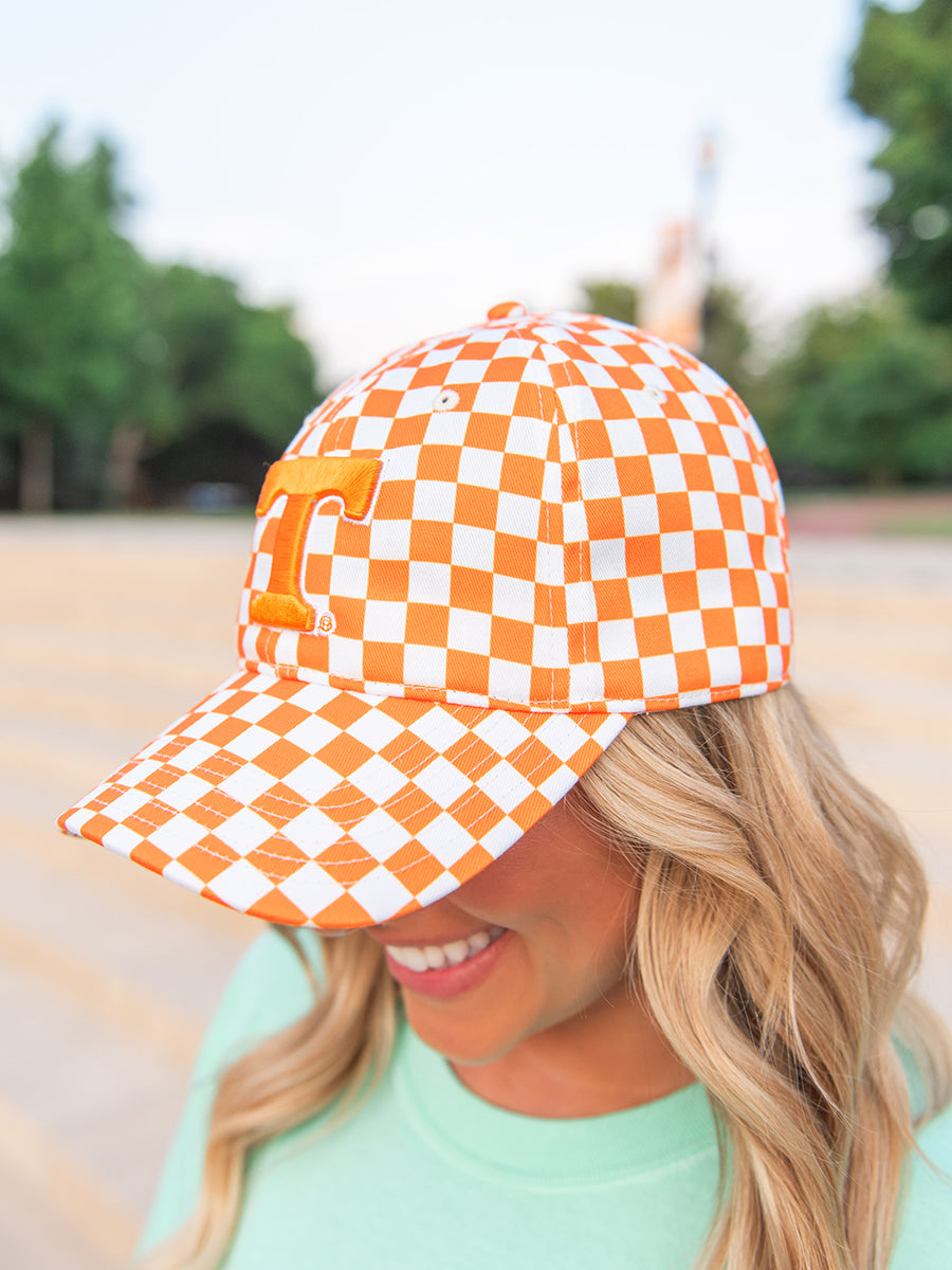 Orange and White Tennessee Cap