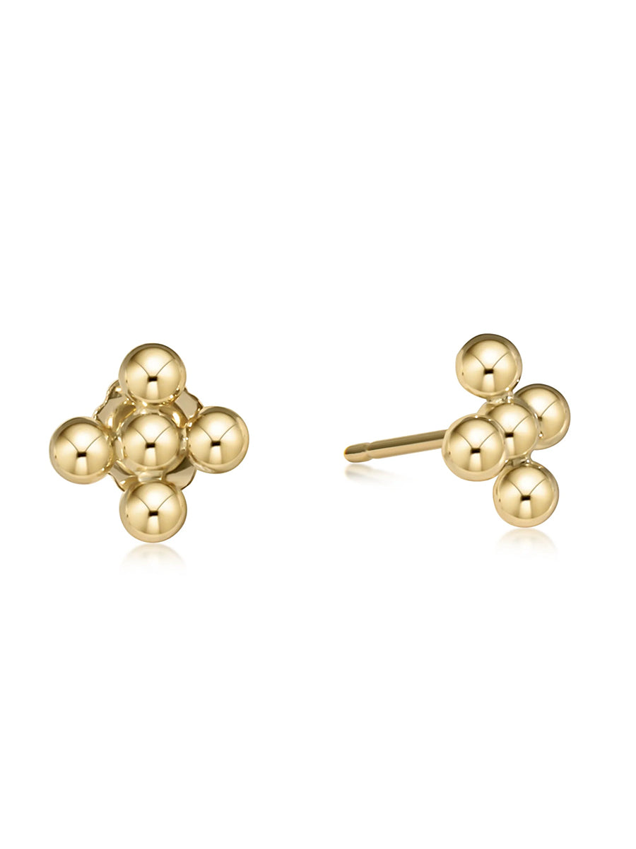 Classic Beaded Signature Cross Stud (3 Sizes)