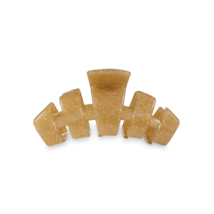 Gold Glitter Hair Claw