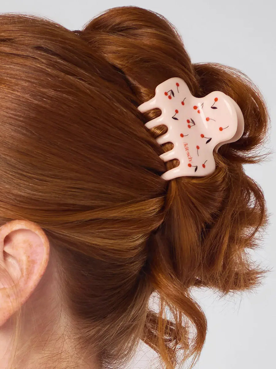 Kitsch Medium Cherry Claw Clip