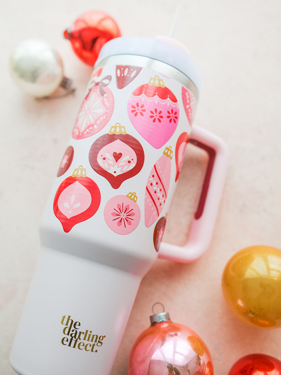 Merry Ornaments 40oz. Tumbler