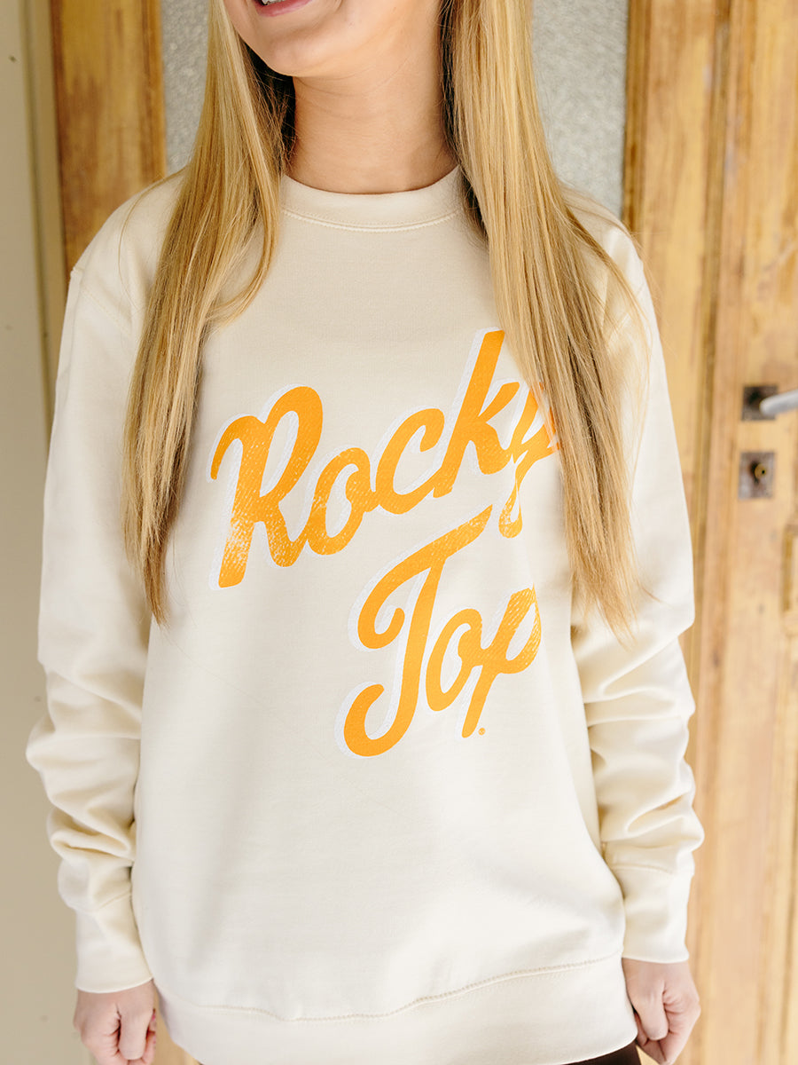 Rocky Top Grunge Script Sweatshirt