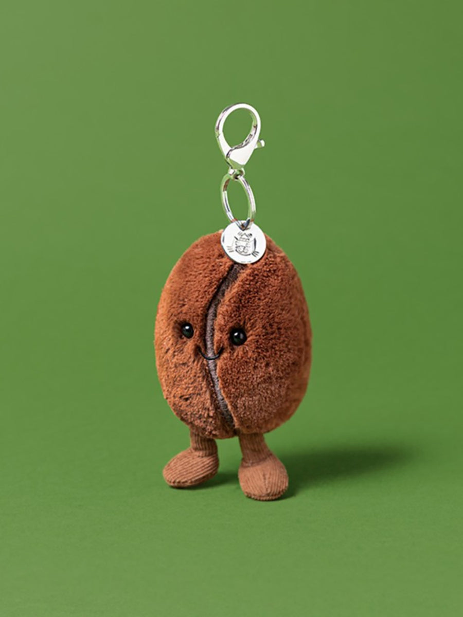 Jellycat Amuseables Coffee Bean Bag Charm