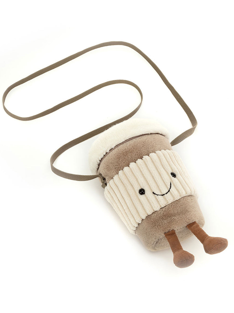Jellycat Coffee to Go Purse
