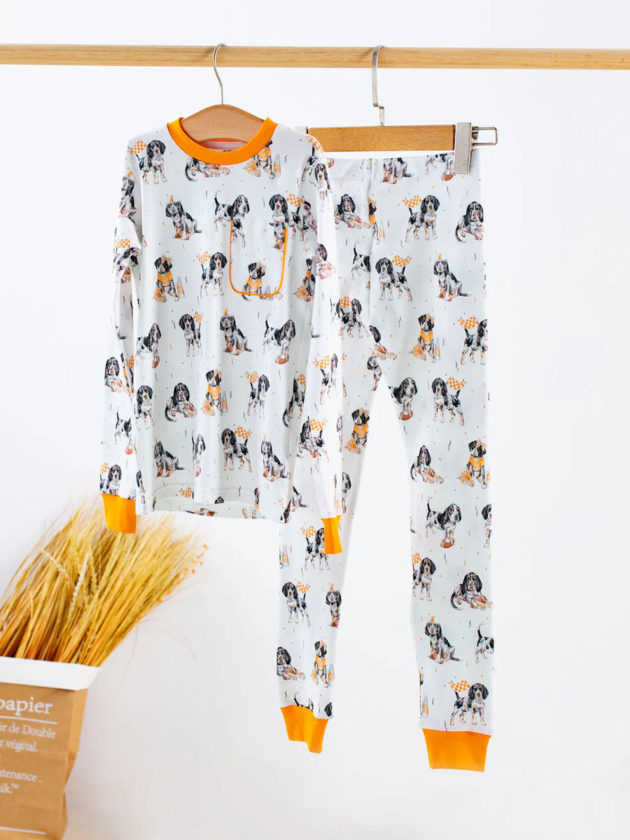 Hound dog children's pajamas