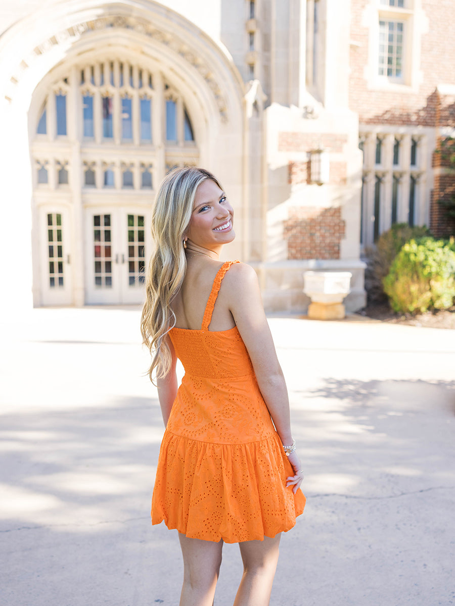 Tennessee Orange Game Day Dress