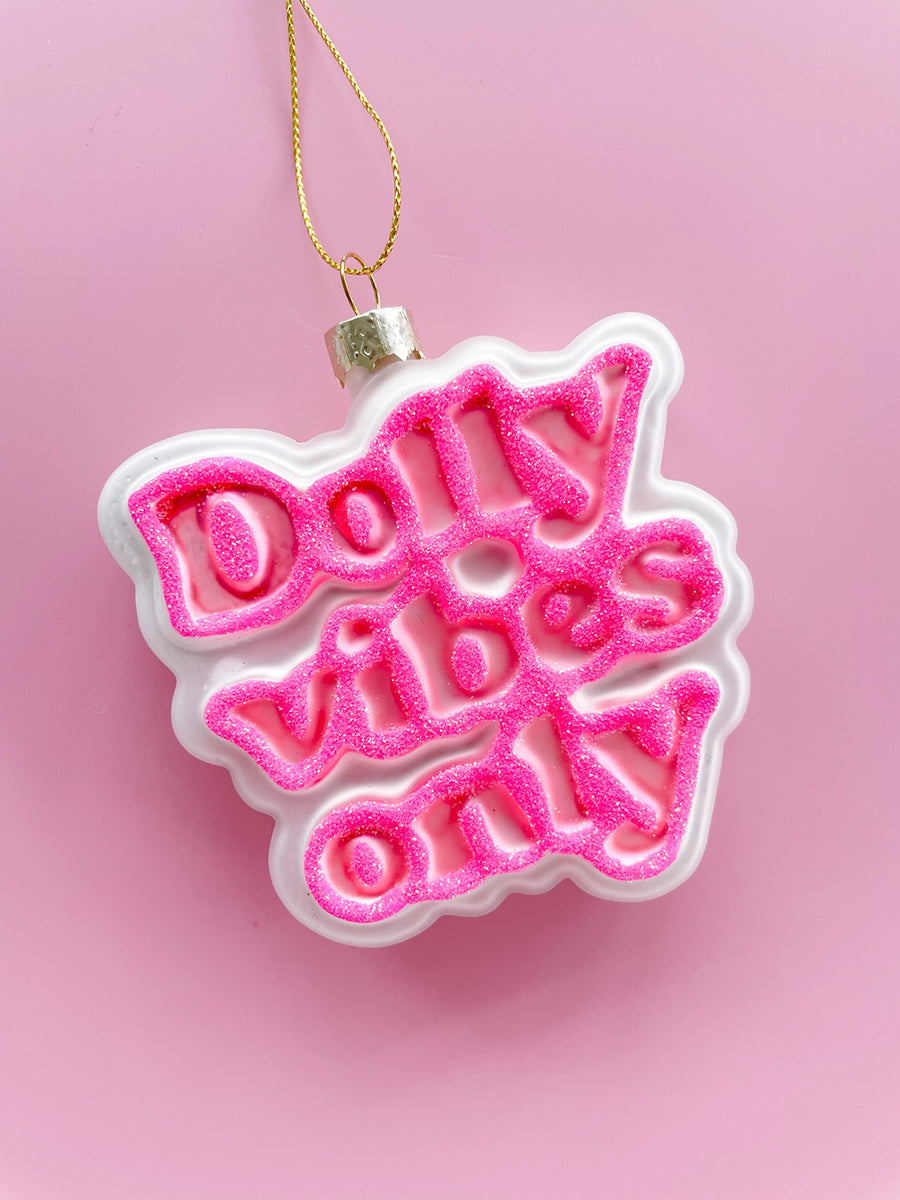 Dolly Vibes Christmas Ornament