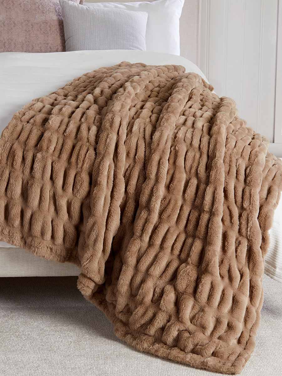 Luxurious Ruched Throw Blanket (4 Colors) **Doorbuster**