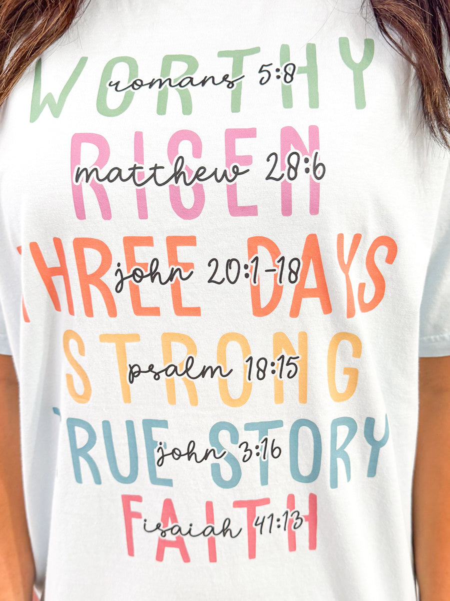 Easter Words Short-Sleeve T-Shirt
