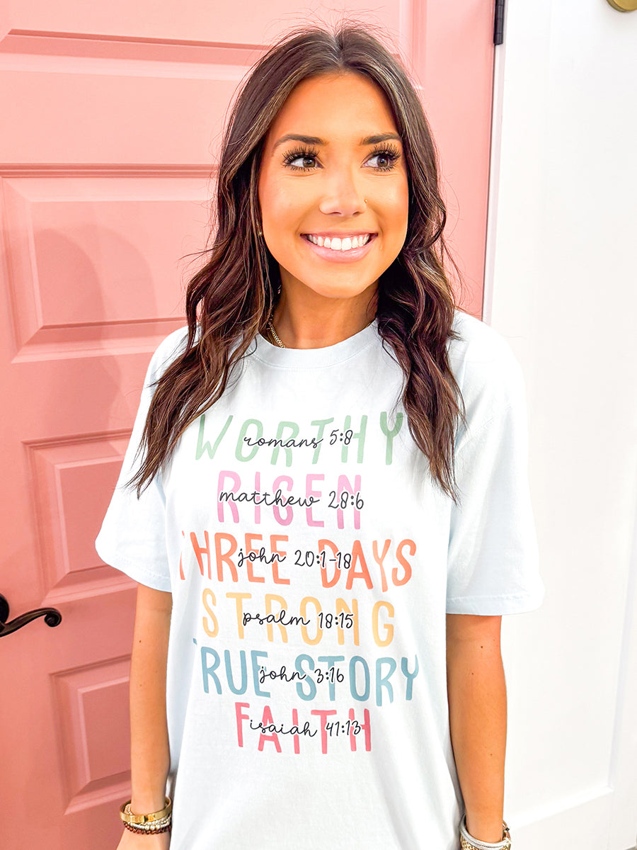 Easter Words Short-Sleeve T-Shirt