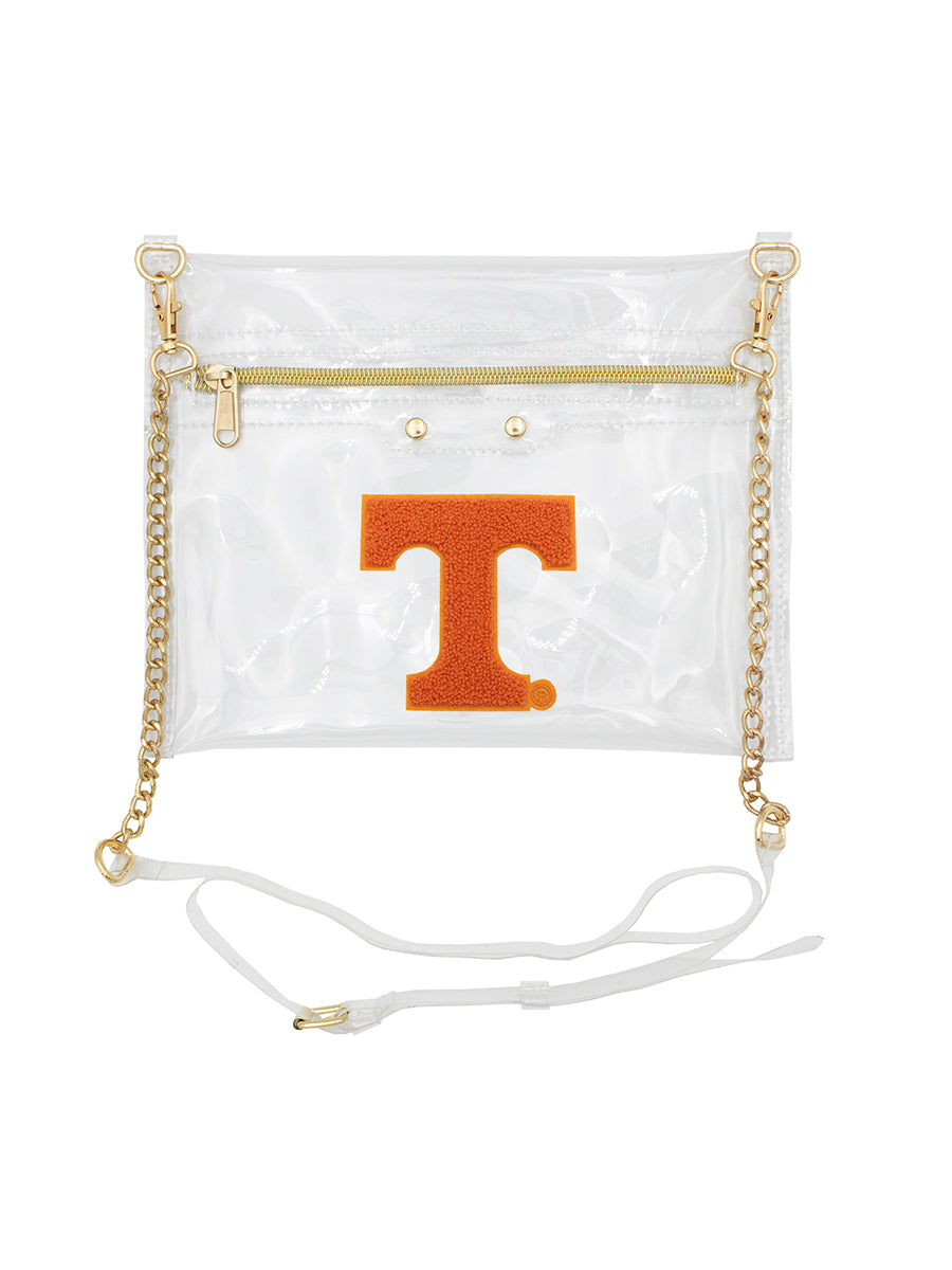 "Power T" Varsity Patch Flat Crossbody