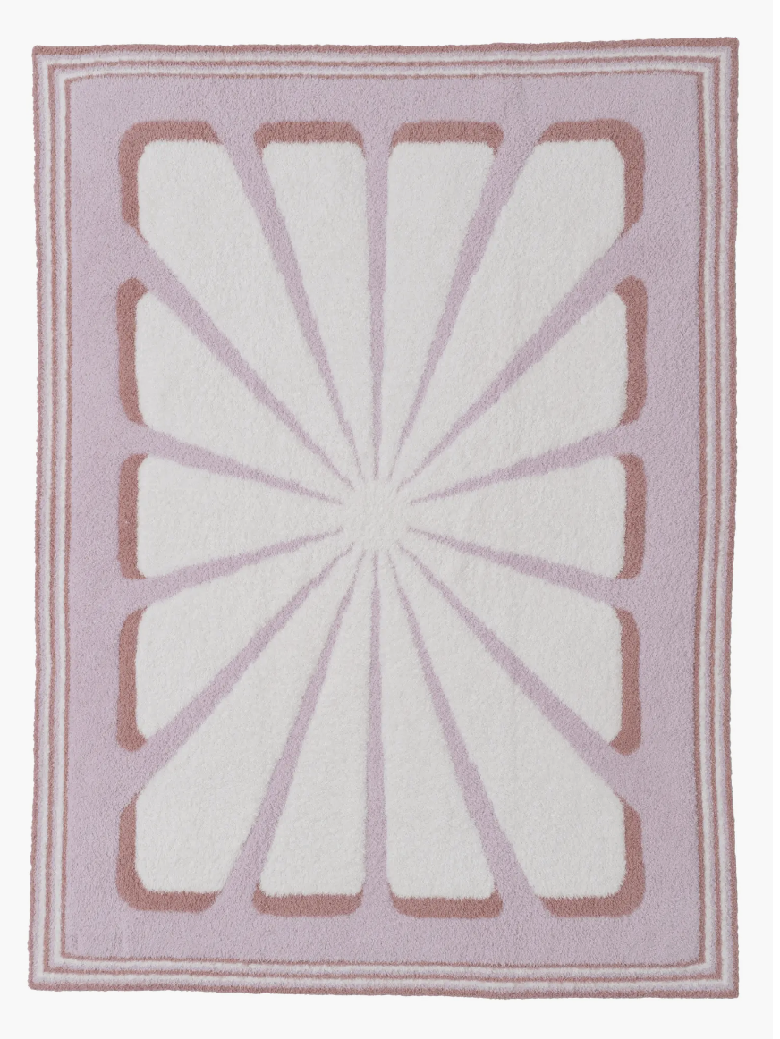 CozyChic® Floral Sunburst Stroller Blanket, Petal Multi