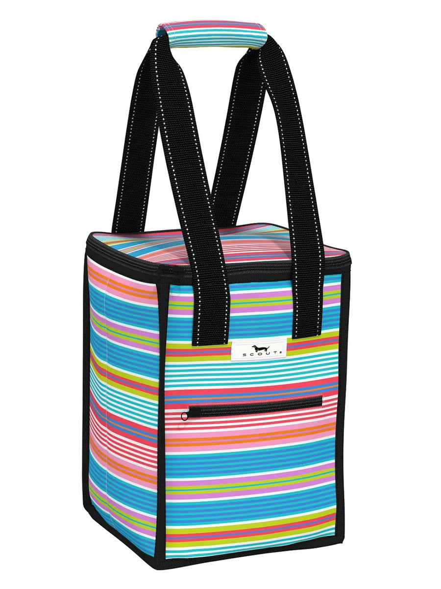 Striped Soft Square Cooler